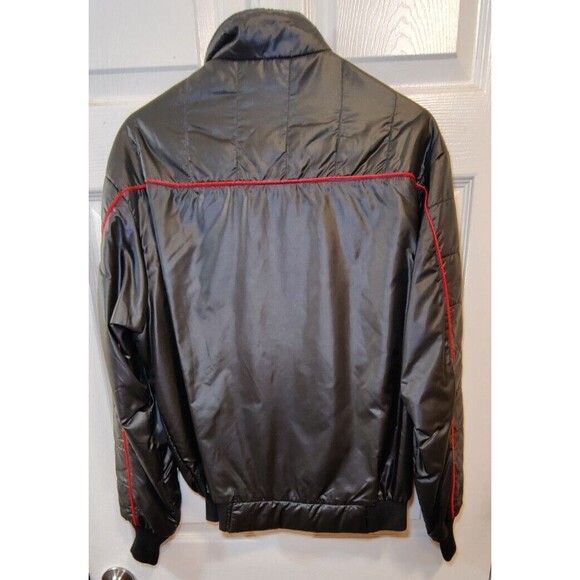 Vintage King Louie Pro Fit Black Puffer Jacket UAW 1243 Made In USA Size M - Picture 2 of 9